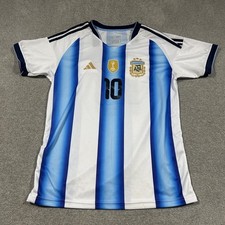 Adidas Argentina Messi 10 World Cup Home Jersey 2XL Soccer Replica Kit