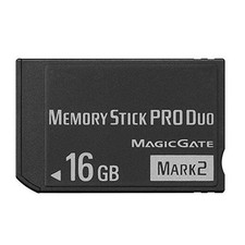 Original Memory Stick pro Duo 16GB Mark2 PSP1000 2000 3000 Black
