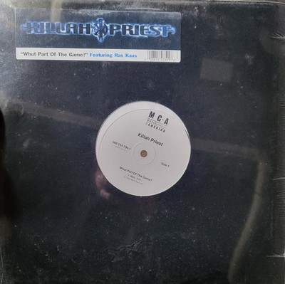 Killah Priest Whut Part Of The Game? 12'' *SEALED* 2000 MCA Ras Kaas