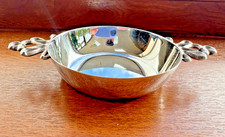 Vintage EPNS Silver Plate Twin Handled Dish Sheffield Art Nouveau Style Bowl