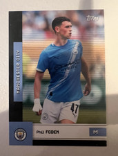 Topps 2025-26 Manchester City FC Team Set Phil Foden #10 Premier League