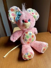 Vtg Kenner Hallmark Party Yum Yums Giggling Gumball Mouse Plush Stuffed Animal