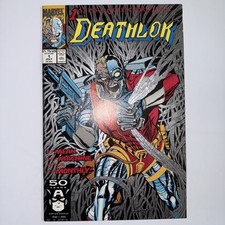 Deathlok 1 Marvel 1991 1st Issue Collection Item Metallic Ink Cover