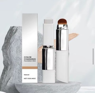 Color Changing Foundation Stick 2in1 Liquid Makeup Moisturizing SPF
