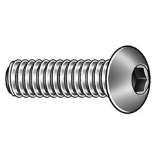 Kerr Lakeside 50C150kbc 1/2"-13 Socket Head Cap Screw, Button, Black Oxide