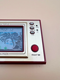 Vintage 1981 Nintendo Game & Watch Octopus OC-22 Wide Screen CIB Grade A MIJ