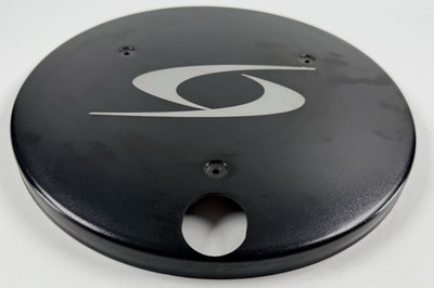 Cybex Arc Trainer Flywheel Outer Side Cover Shroud Panel Black OEM Good Conditio