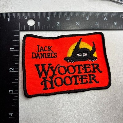 Orange / Black JACK DANIEL'S WYOOTER HOOTER Patch (Drink Genre, Whiskey) S66R