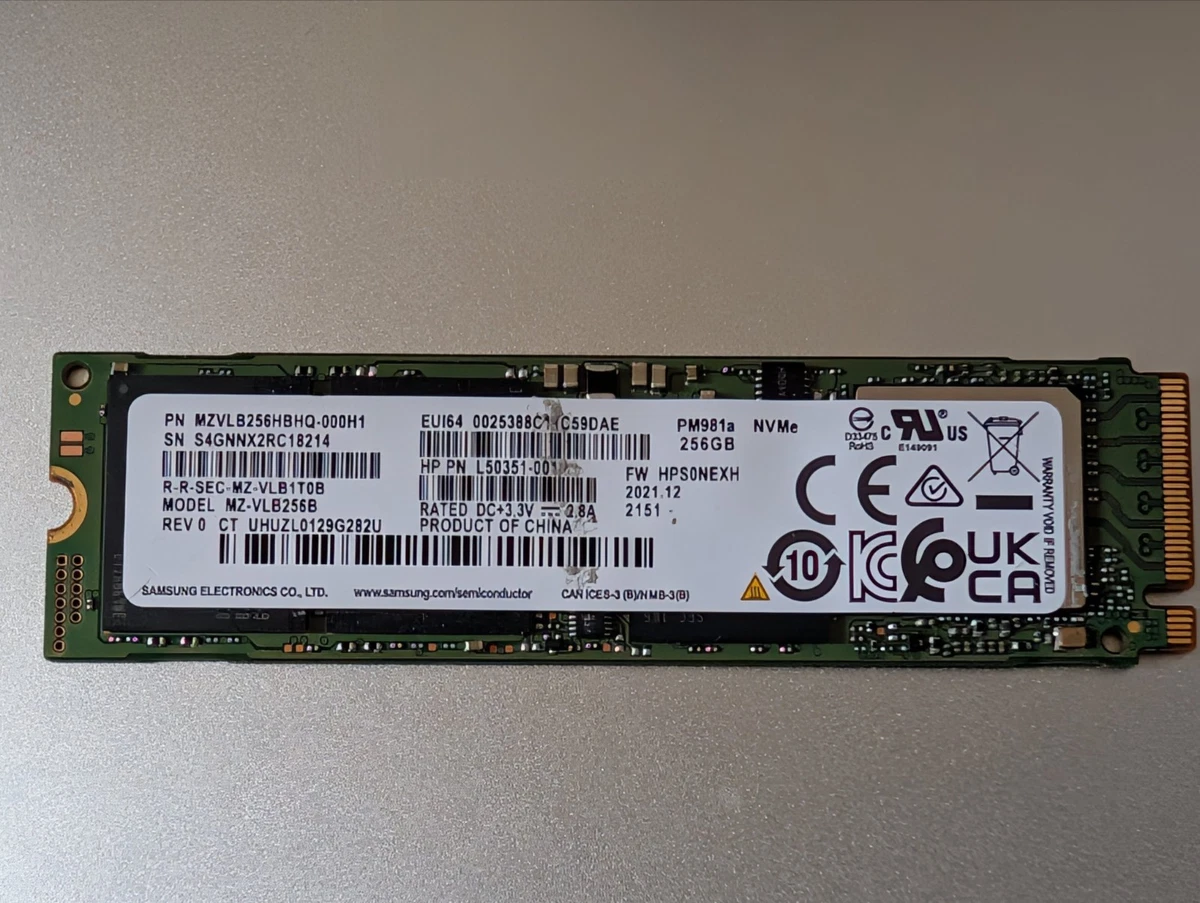 Samsung 256 GB Solid State Drives for sale | eBay