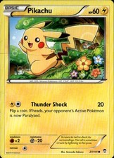 Pikachu Common Ffi Xy - Furious Fists 27111 Pikachu Common Ffi Xy - Furious Fists 27111