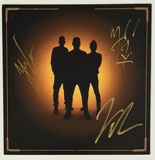 SIGNED AUTOGRAPH VOLBEAT God Of Angels Trust Art Photo Card & CD BAS Beckett COA