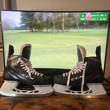 CCM 9350 Hokej na lodzie Łyżwy dla seniorów Super Tacks Rozmiar uk 12,5 w bardzo dobrym stanie