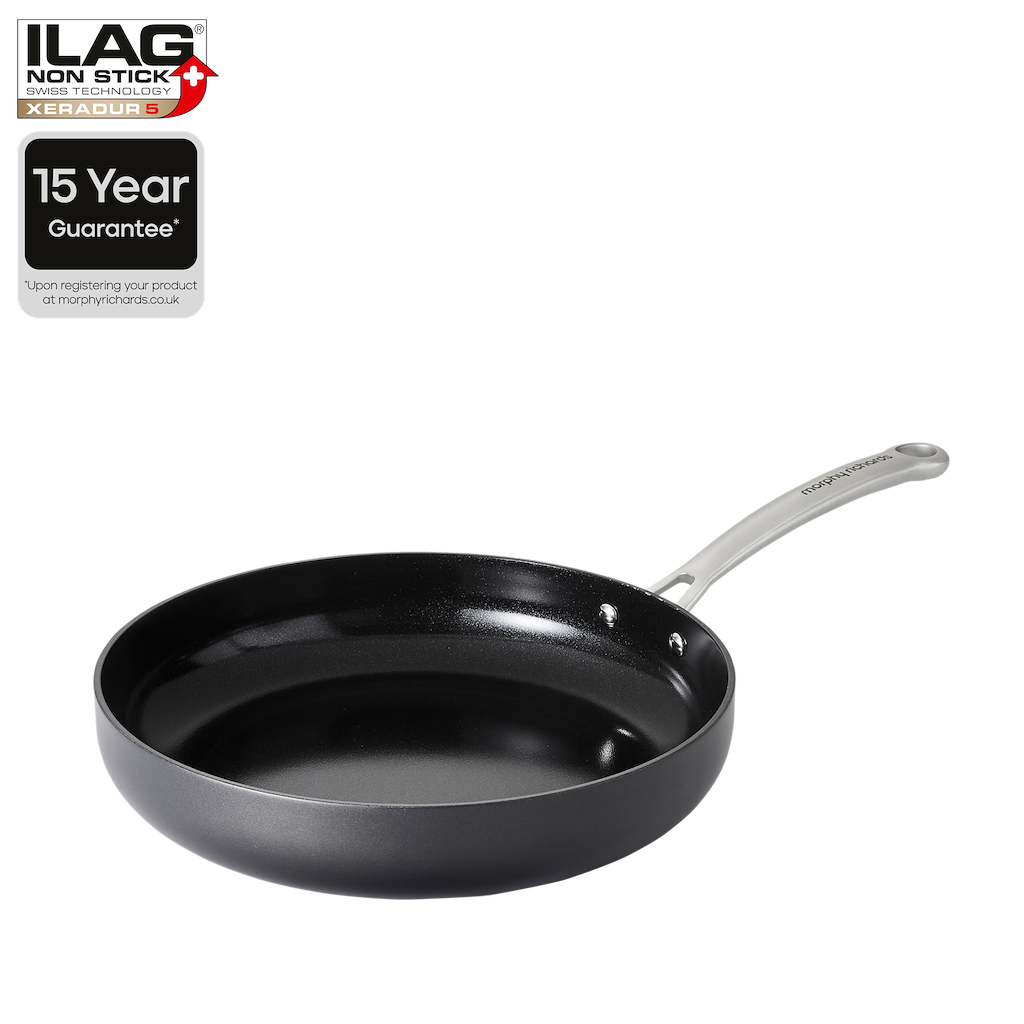 Morphy Richards Unisex Black Mastery 28Cm Aluminium Pfas Free Non-Stick Frying Pan In - Image 2