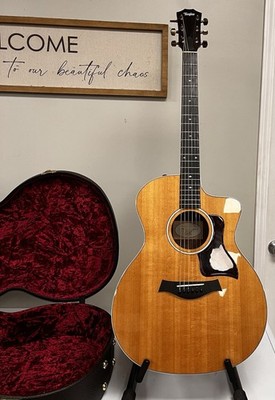 Taylor 214ce dlx Koa Acoustic Electric Guitar