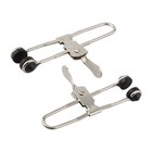 <!--F#f_0-->Handy 2 Pack of Rubber Head Lever Action Grid Clamps for Ceiling Tiles Setup<!--F/-->