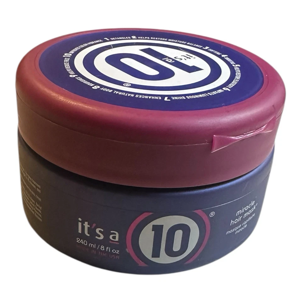 It’s a 10 Miracle Hair Mask 8oz Deep Conditioner New Sealed Volume Discount - Image 2 of 4