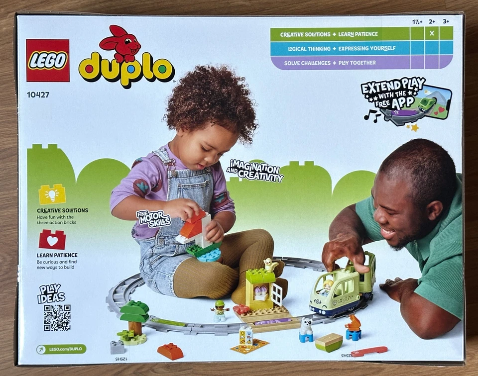 LEGO DUPLO `` INTERACTIVE ADVENTURE TRAIN ´´ Ref 10427 NUEVO A ESTRENAR - Imagen 2 de 2