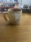 Vintage Frankoma 5CL John Zink JZ Ranch Longhorn Coffee Mug A
