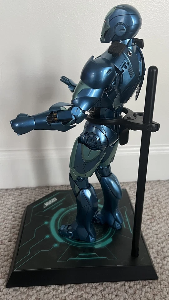 Iron Man Mark III Stealth Mode Statue Hot Toys MMS314-D12 sideshow EUC - Image 4 of 4