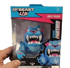 Mr Beast Lab Classic Panther Vinyl Figure by Moose New