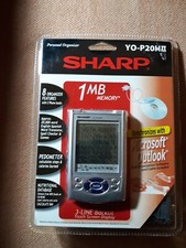 NIP Sharp YO-P20HII 1 MB Personal Organizer Touch Screen Display Software Cable
