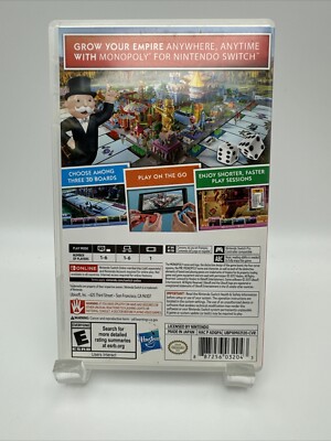 Monopoly - Nintendo Switch-Tested 887256032043| eBay