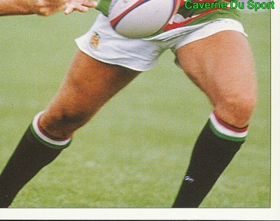 328 Kyran Bracken Saracens 4/4 Sticker Premier Division Rugby 1998 Panini