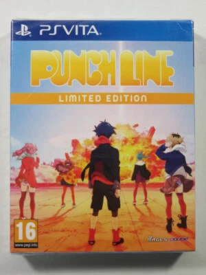PUNCH LINE LIMITED EDITION SONY PLAYSTATION VITA (PSVITA) EURO (NEUF - BRAND NEW - Photo 1/4