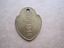 PHILADELPHIA PENNSYLVANIA CHARGE COIN BLAUNER'S Fob Credit Card  103846 brass