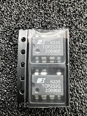 2 Stück/pcs. TOP232G -  Power Integrations SMD / Gull Wing - Off-Line PWM Switch