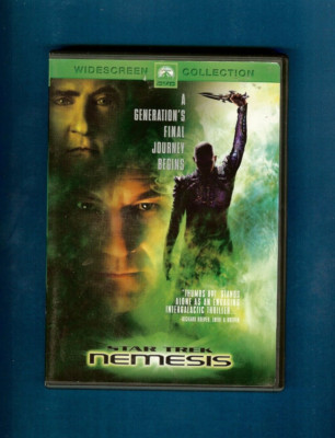 Star Trek Nemesis - DVD 2003 - Widescreen - Patrick Stewart - Rental Copy