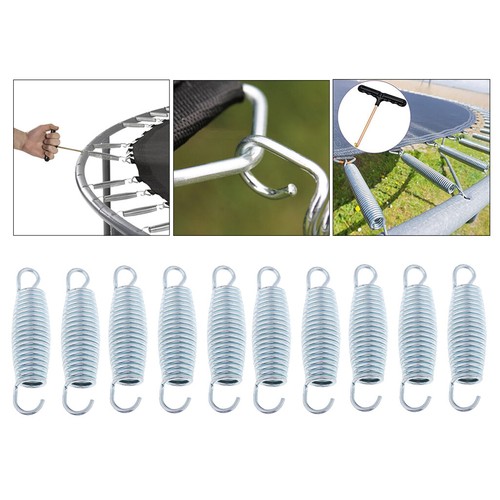 Lot De 10 Ressorts De Trampoline 165 X 23 Mm - Verk, Pièces De Rechange