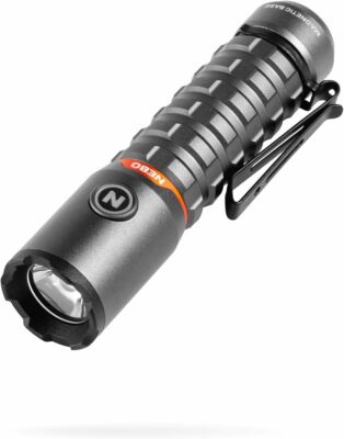 NEBO Redline Torchy 2K, 2000 Lumen Pocket, Rechargeable LED, Water & Impact
