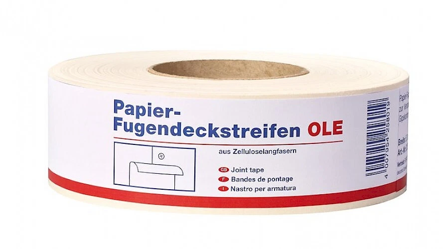 Fugendeckstreifen Pufas Papier-Fugendeckstreifen Gipskarton OLE 75m x 5,3cm