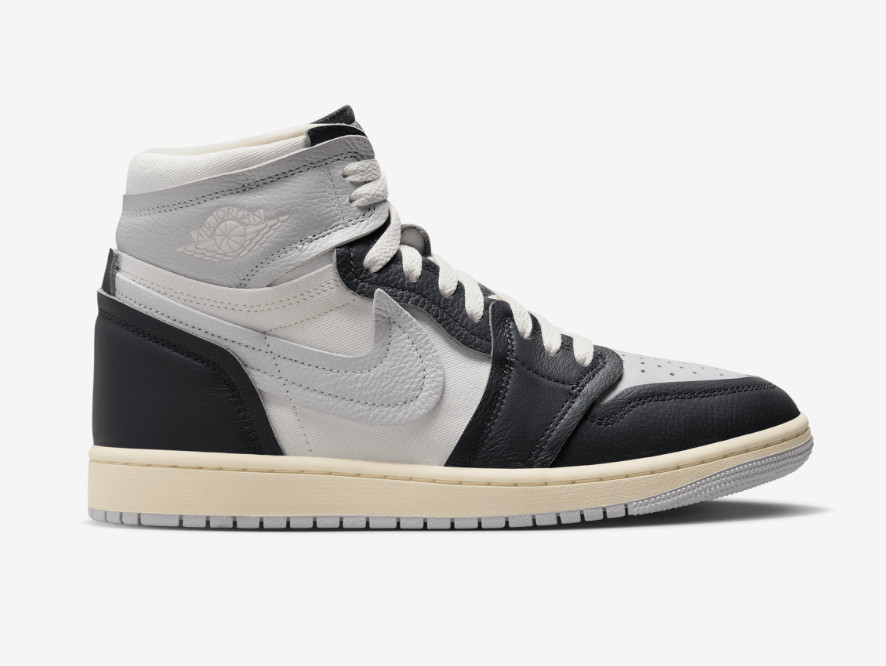 Jordan Air Jordan высотой 1 ММ Черный Серый белый FB9891-001 Американский женский размер 6-10 18190₽