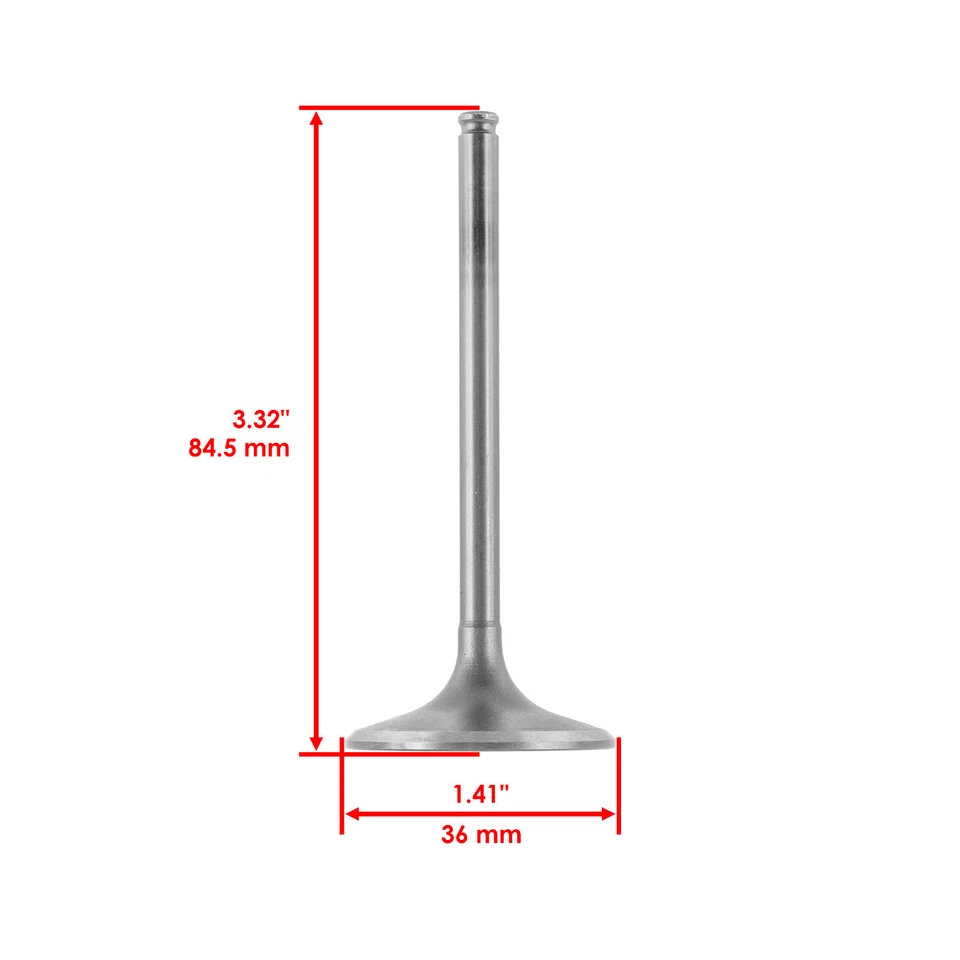 Kit de válvula de admisión y escape de cilindro para Honda TRX450R Sportrax 450 2004-2005 Foto 3 de 4