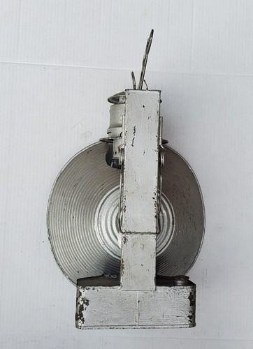 RARE LARGE C.T. HAM MFG. CO. INSPECTORS RAILROAD LANTERN WITH CLEAR GLOBE TRAIN - 第 8/12 張圖片