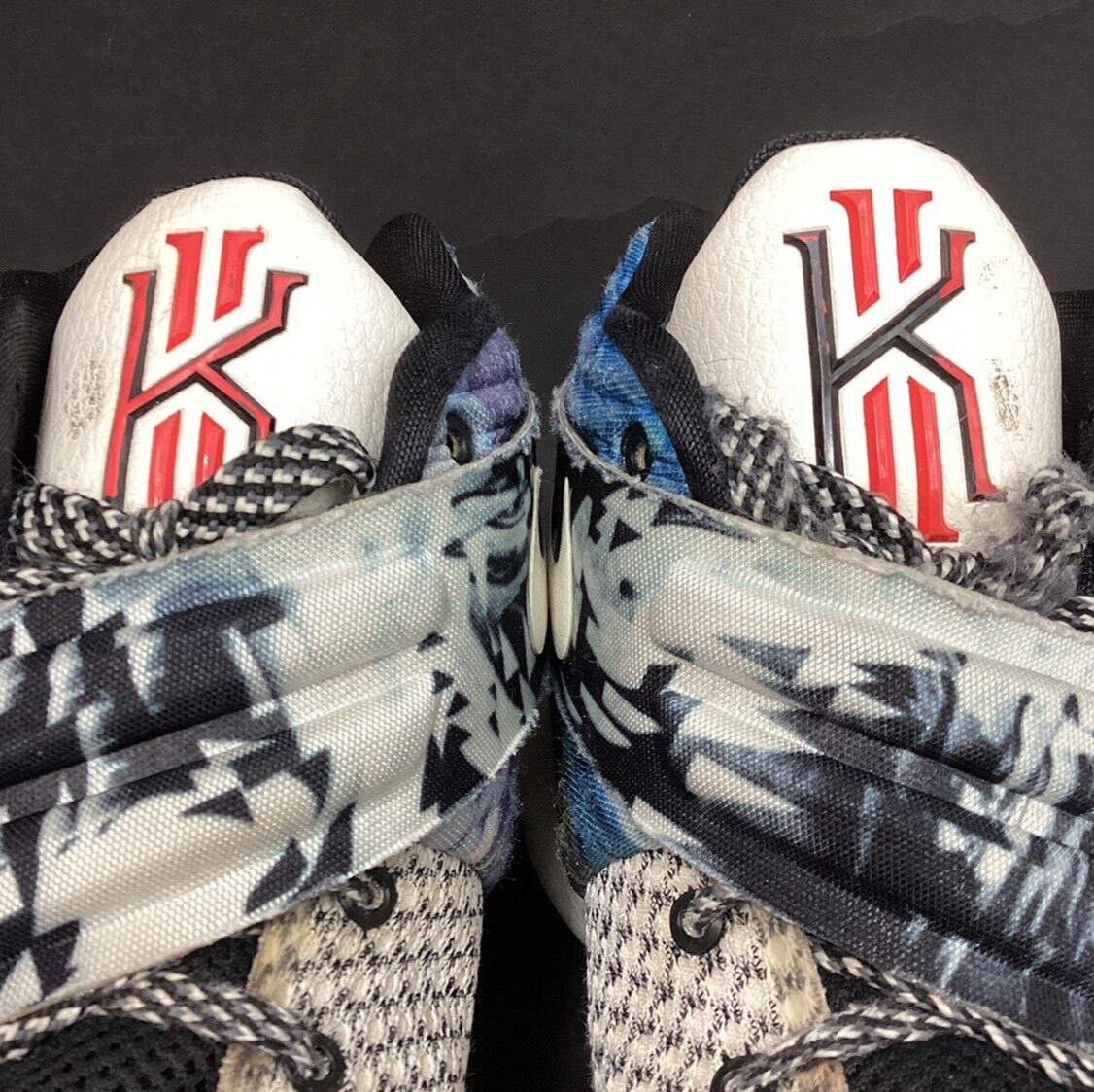 Nike Kyrie 2 Men's 7 Multicolor Black Sail Mid Basketball Shoes