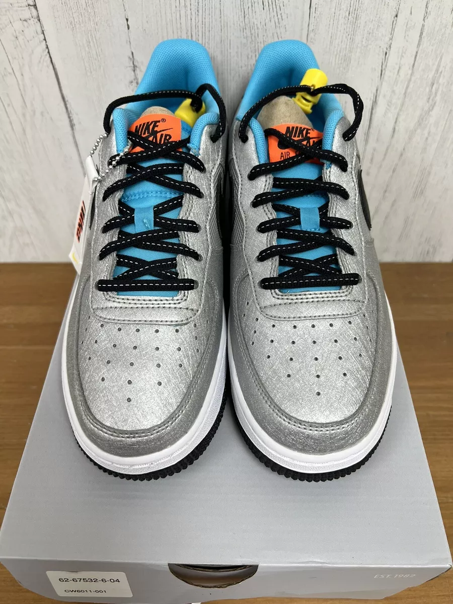 Nike Air Force 1 Low Sky Space to the Dream CW6011 001 GS Size 4Y