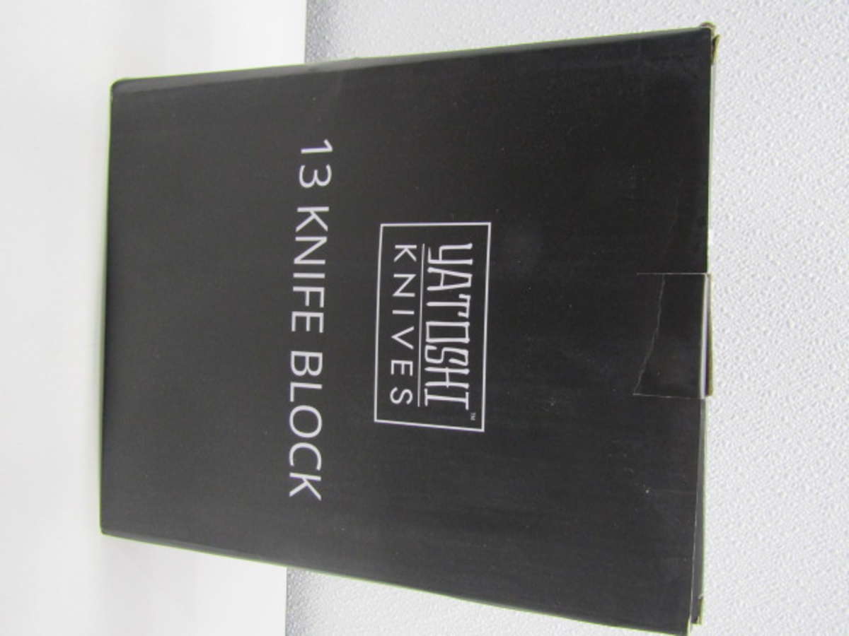 Yatoshi Professional Kitchen Knife Block Set 850025808415 eBay