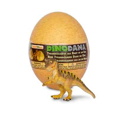 Safari Ltd Tyrannosaurus Rex Baby Dino – 8,4 Cm – Mit AR App Für Dino Dana – Spielzeug Ab 3 Jahren, Ungiftig
