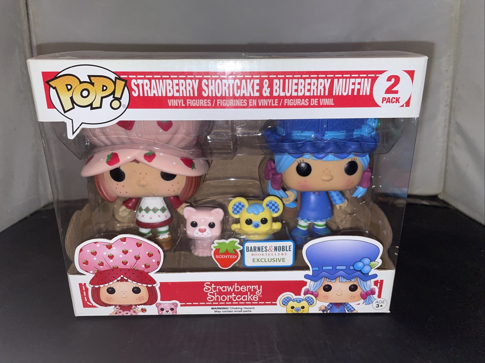 Funko POP! STRAWBERRY SHORTCAKE & BLUEBERRY MUFFIN Barnes & Noble Excl