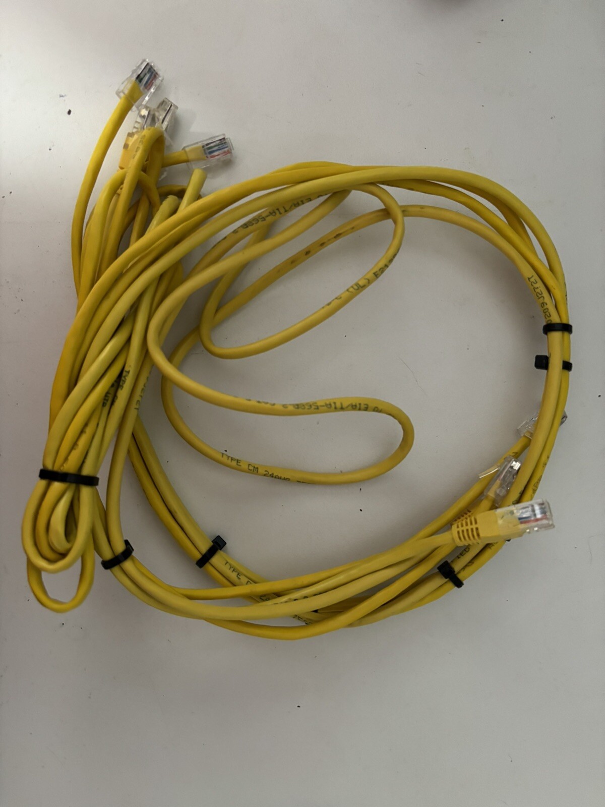 4-Pack 5ft CAT5 Ethernet Cables for High-Speed Networking-image