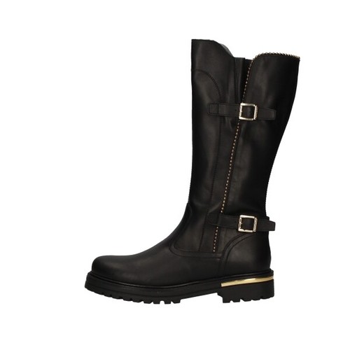 SCARPE STIVALI BAMBINA NERO GIARDINI TEEN A931313F PELLE 100 NERO ORIGINALE  | eBay