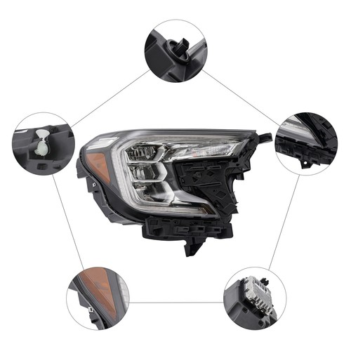 For The 2022-2023 GMC Terrain Headlamp LED Headlight Right Side Front Light - Bild 10 von 11