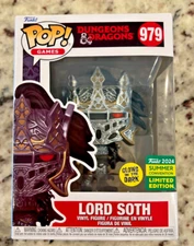 Funko Pop! Games Dungeons & Dragons  #979 ✨2024  EXCLUSIVE LE✨GLOWS IN THE DARK 