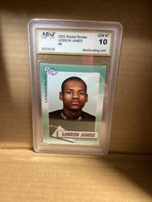 LeBron James 2002 SAGE Rookie Review Card Los Angeles Lakers NBA Basketball #6