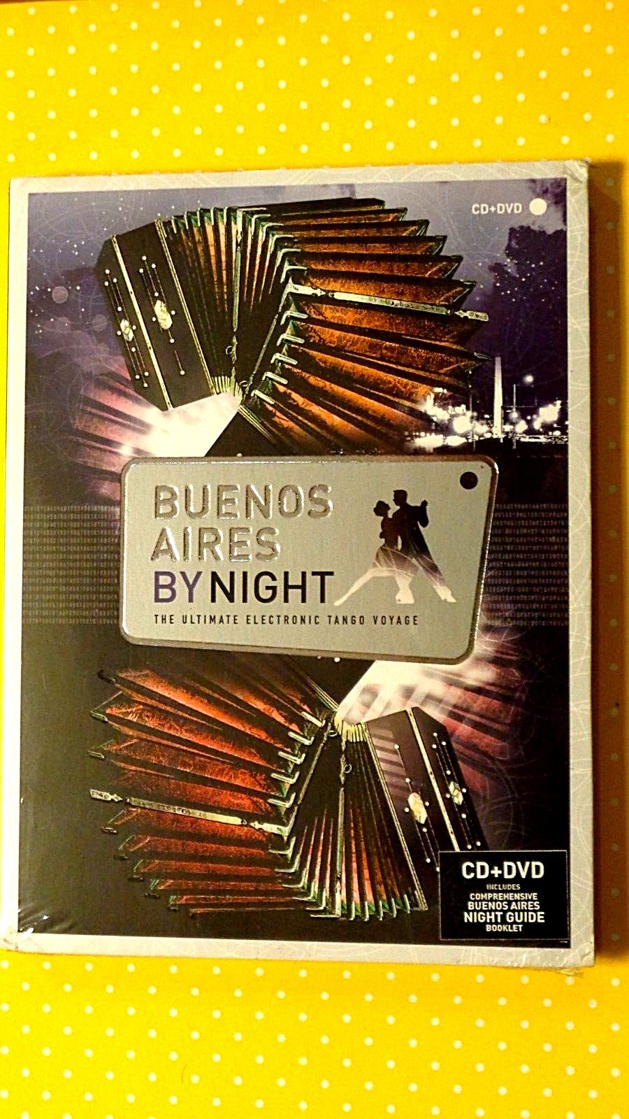 BUENOS AIRES BY NIGHT  -  THE ULTIMATE ELECTRONIC TANGO VOYAGE  -  CD+ DVD NUOVO