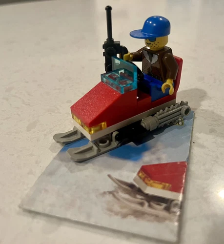 LEGO Town: Snowmobile (1710) Vintage Mid 90’s Set