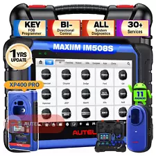 2024 Autel MaxiIM IM508S PRO IMMO Key Programming Tool Auto OBD2 Diagnostic